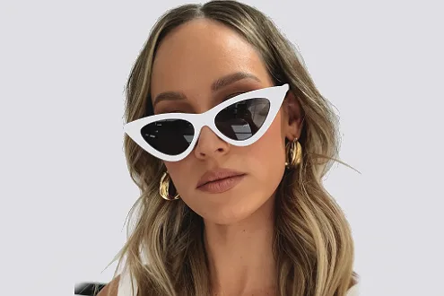 Eclat The Hills Sunglasses White