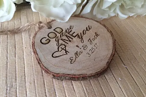 Personalized Religious Ornament