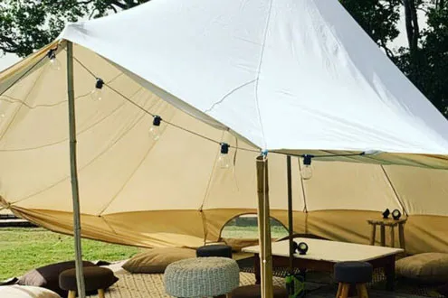 Family Glamping Tent Hire