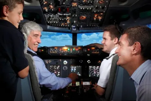 Boeing 737 Flight Simulator Melbourne CBD - 60 Minute City Flyer -  Adrenaline