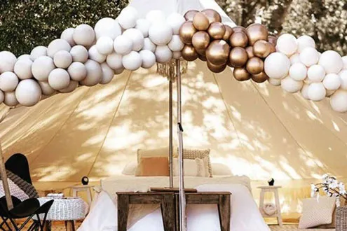 Glamping Tent Hire for 2 Nights