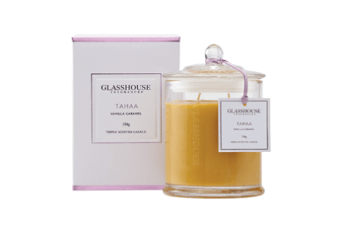 Glasshouse Tahaa Candle - Vanilla Caramel 350g