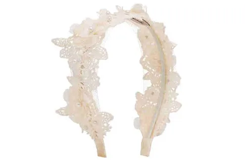 Gregory Ladner Lace/Crin Headband