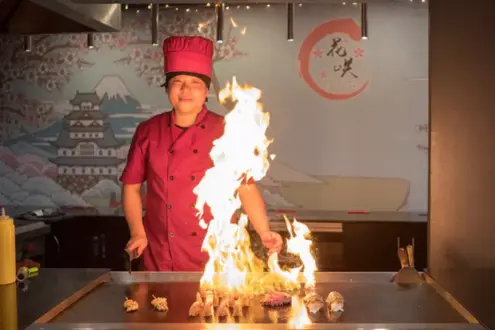 Teppanyaki Set Menu at Hanasaki Teppanyaki Broadbeach