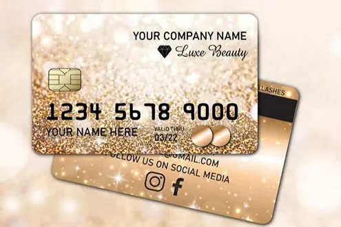 Hologram Credit Card