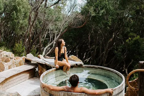 Hot Springs Bath House and Picnic Experience in the Mornington Peninsula