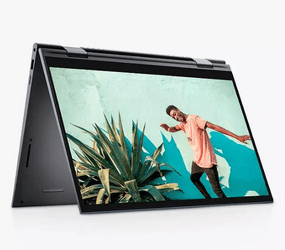 Dell Inspiron 14 5410 Convertible Laptop, AMD Ryzen 5 Processor, 8GB RAM, 256GB SSD, 14” Full HD, Mist Blue