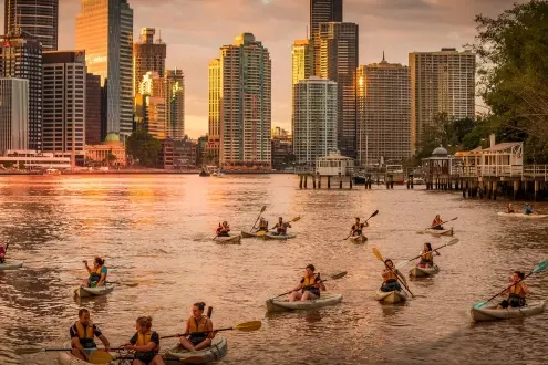 Guided Kayak Night Tour