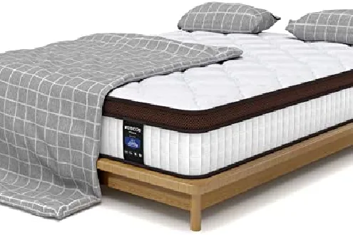 Kescas Full Mattress 10 Inch Hybrid Memory Foam and Pocket Spring Mattress