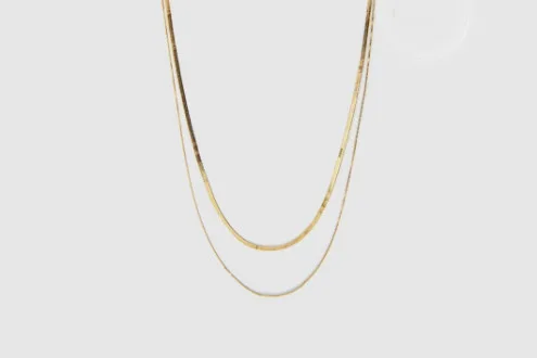  Forcast - Lila 16K Gold Plated Necklace<br>(RRP: $24.99)