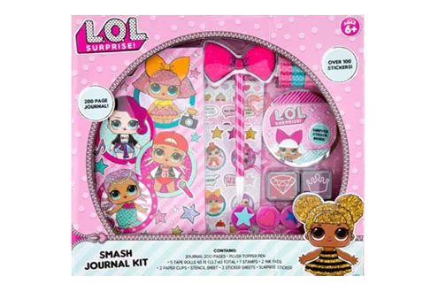 LOL Surprise! 200-Page Smash Journal Set