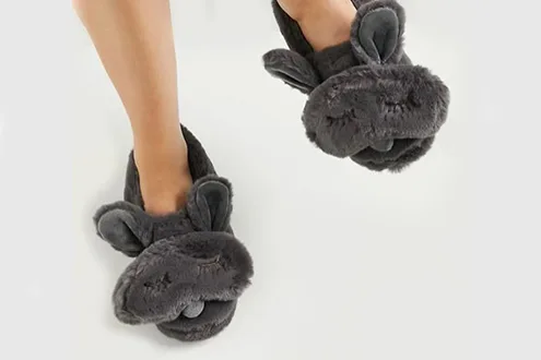 Loungeable Sleeping Bunny Slipper