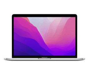 MacBook Pro (M2, 2022) 13 inch with 8-Core CPU and 10-Core GPU, 256GB SSD - Silver