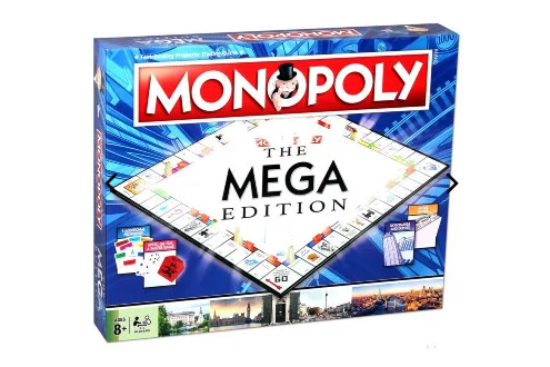 Monopoly Board Game - Mega Edition
