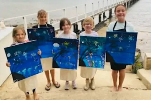 Paint and Sing-along Class for Kids