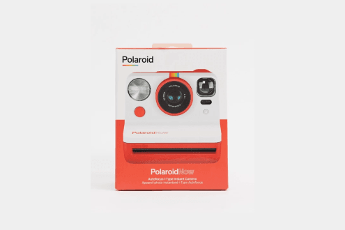 Polaroid Now Instant Camera in Red