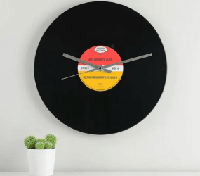 Personalised Vinyl Record Wall Clock