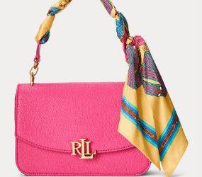 Print-Scarf Madison Crossbody Bag