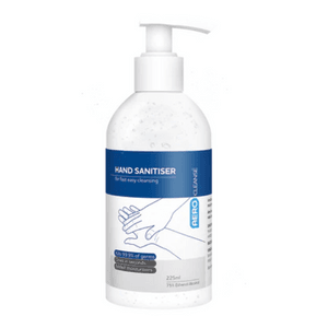AEROCLEANSE Hand Sanitiser 225mL Pump Bottle