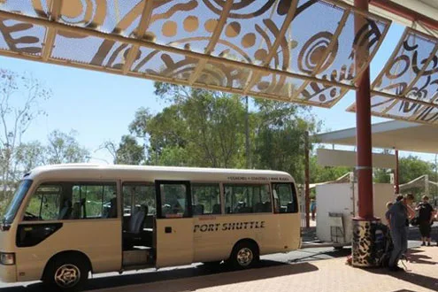 Shared transfer from Alice Spring Airport to hotel