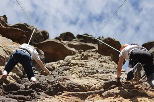 Rock Climbing and Abseiling Course