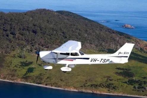 Hands-on Trial Instructional Flight over Hobart - 1 Hour