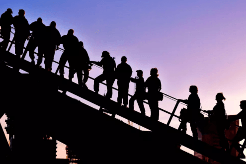 Best for experienced climbers: Night climb