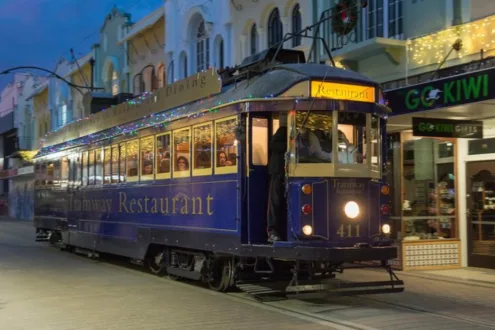 Tramway Restaurant: 4-course dinner service