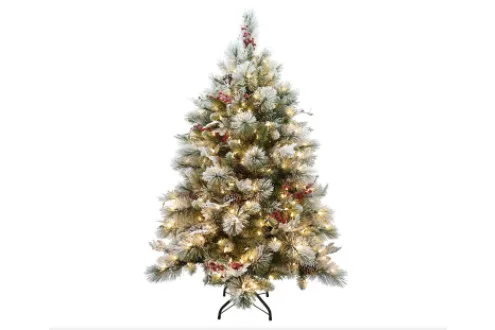 5 Ft Snowy LED Christmas Tree