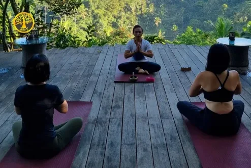 Mount Abang Jungle Trekking and Kintamani Sunrise Yoga in Bali
