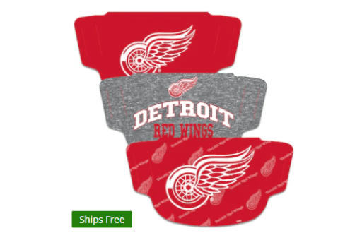 Detroit red wings маска