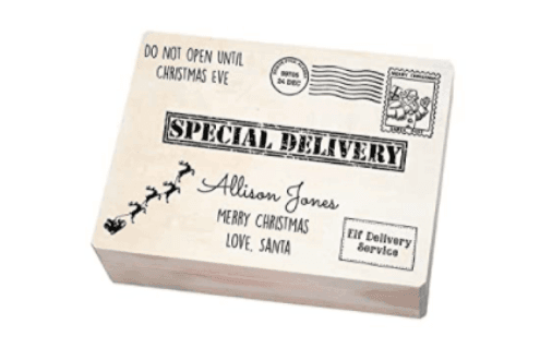 Personalized christmas eve box
