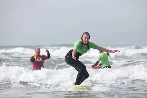 Surf Lesson in Moana Beach