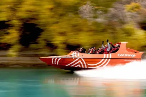 Go Orange-Jet Boat Experience in Queenstown