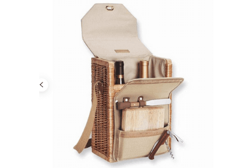 Personalized wine cheese portable