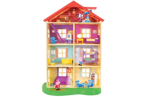 Peppa Pig Lights and Sounds: Family Home Playset