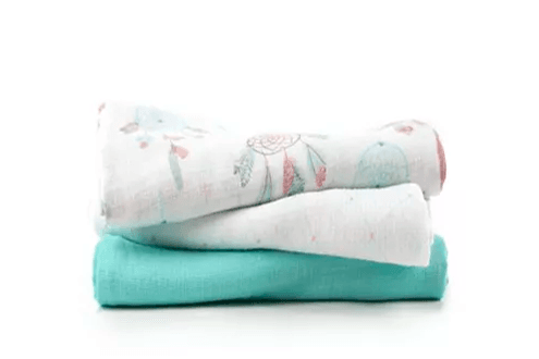 Muslin Receiving Blanket 3-Pack