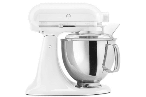 Kitchenaid ksm150psww artisan series 5-qt. Stand mixer with pouring shield