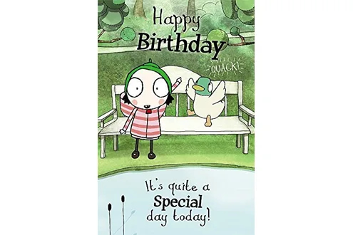 Colour-Me-In Greetings Card