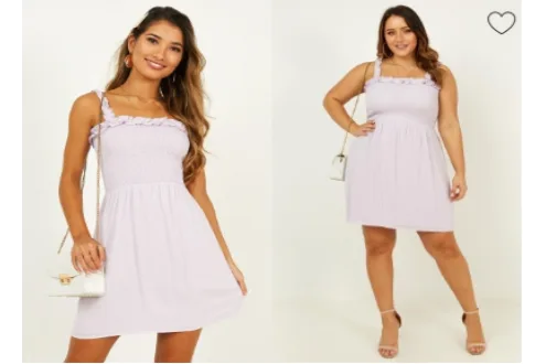 Misfits at heart dress in lilac