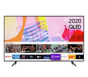 Samsung QE43Q60T 43 inch, QLED, 4K Ultra HD, Ambient Mode, HDR, Smart Q60 TV
