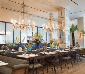Afternoon Tea and Cocktail for Two with Flower Posey at The Petersham, Covent Garden