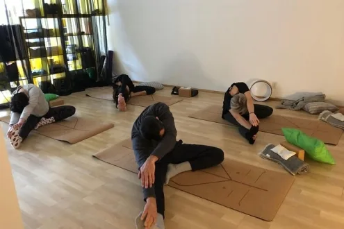 Yoga Class at Ubud Yoga Centre